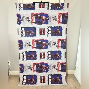 1999 Titan Sports WWE Raw is War Full Flat Sheet and Two Pillowcase